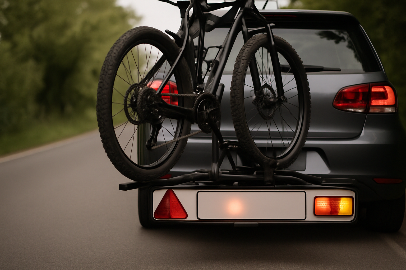 How a Bike Rack Light Board Keeps You Legal and Visible on the Road