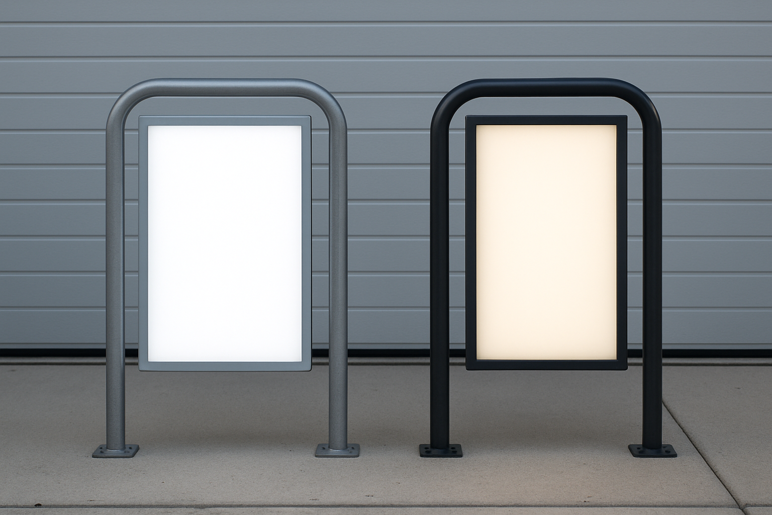 Light Board Panel Options: Comparing Price and Performance for Bike Racks
