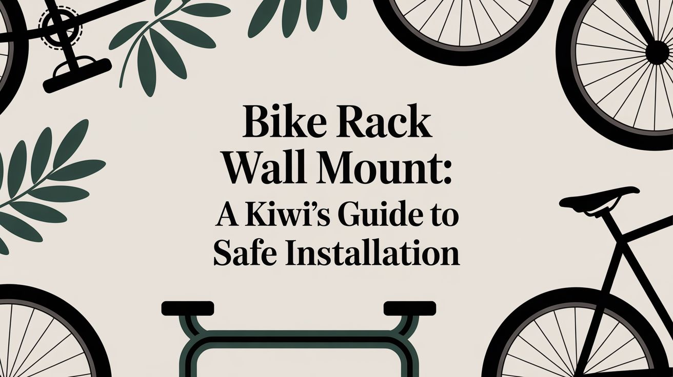 Bike Rack Wall Mount: A Kiwi's Guide to Safe Installation